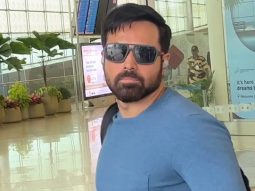 Dashing as always! Emraan Hashmi gets clicked by paps at the airport