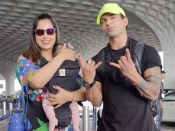 Bipasha Basu and Karan Singh Grover embark on daughter Devi’s first flight adventure; see video