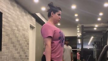 Full power! Zareen Khan shares a glimpse of her workout session