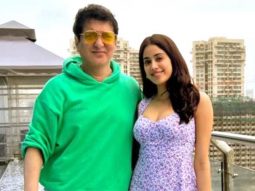 Janhvi Kapoor expresses her gratitude towards Sajid Nadiadwala for giving her Bawaal; says, “Had a #Bawaal time working with Sajid sir!”
