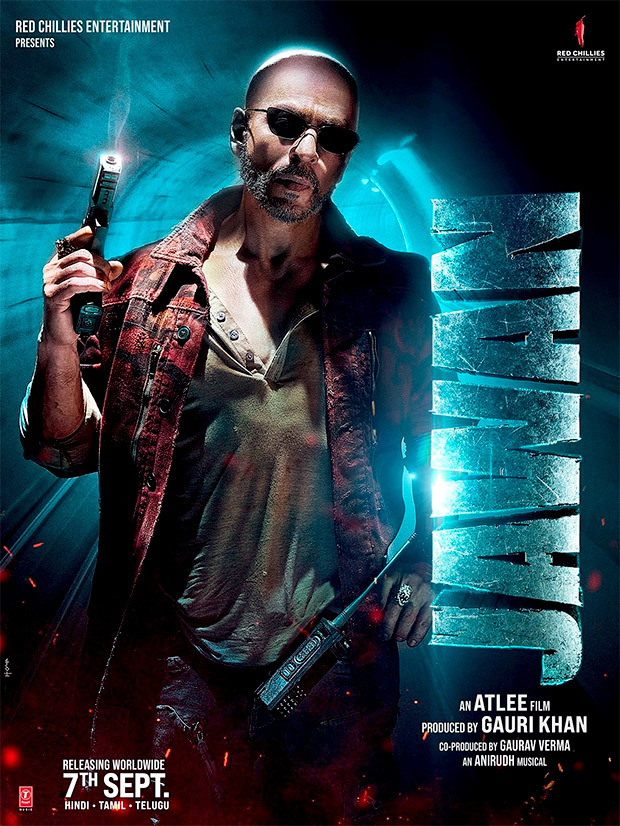 Jawan: Shah Rukh Khan drops 'bald' look poster: "Jab main villain banta hoon na toh mere saamne koi bhi hero tik nahin sakta"