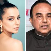 Kangana Ranaut reacts to Rajya Sabha member Subramanian Swamy questioning the massive security given to the actress