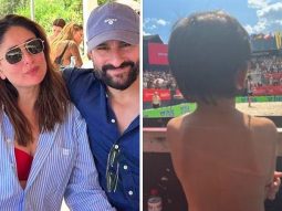 Kareena Kapoor Khan shares adorable snapshot of son Taimur Ali Khan soaking up a volleyball match in the Italian sunshine