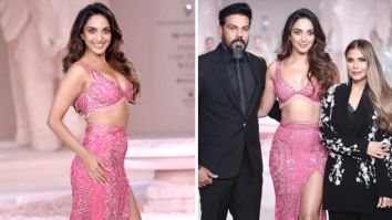 Kiara Advani charms us all in pink shimmery ensemble as she turns showstopper for Falguni & Shane Peacock at FDCI India couture week 2023