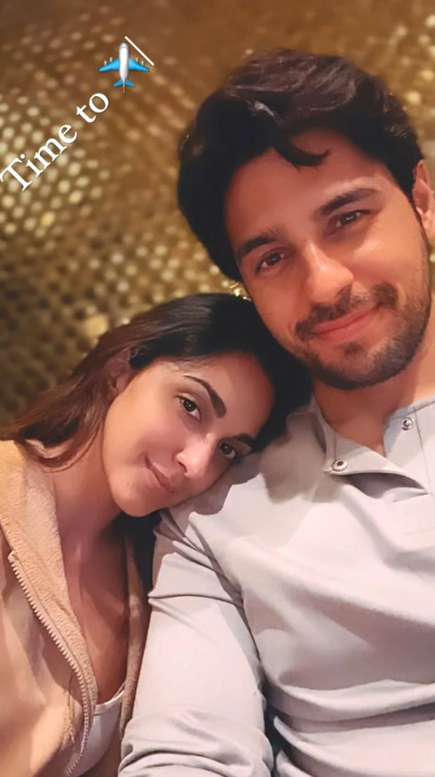 Kiara Advani takes off on her birthday trip with husband Sidharth Malhotra; shares selfie on her way