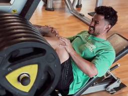 Kunal Kemmu burns off the extra calories with some workout