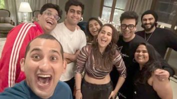 Kusha Kapila joins Karan Johar and Arjun Kapoor for an unforgettable kitty party after her recent split with Zorawar Ahluwalia; see pictures