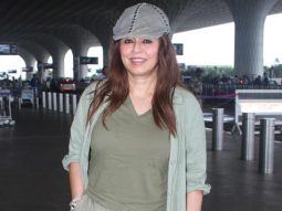 Mahima Choudhary smiles for paps as she gets clicked at the airport