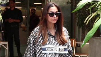 Malaika Arora flaunts her Cristian Dior outfit as she steps out in the city