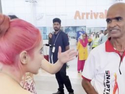 Man slams Uorfi Javed at the airport, says ‘India ka naam kharab kar rahe ho’