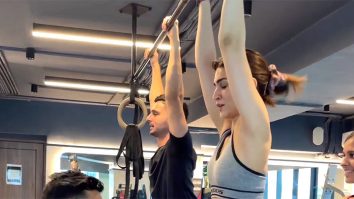 Monday Motivation! Kriti Sanon shares a glimpse of her hardcore workout
