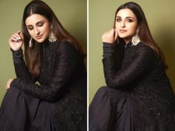 Parineeti Chopra proves that her ethnic game only gets stronger in a majestic black ensemble
