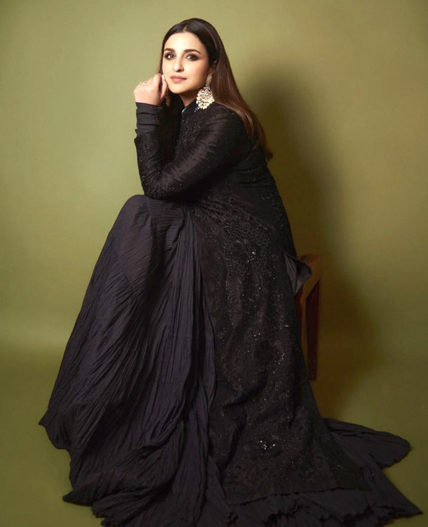 Parineeti Chopra proves that her ethnic game only gets stronger in a majestic black ensemble