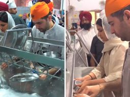 Parineeti Chopra and Raghav Chadha offer seva at the Golden Temple, wash dishes; watch 