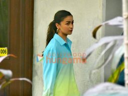 Photos: Alia Bhatt arrives at a dubbing studio