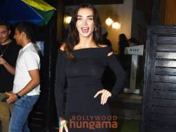 Photos: Amy Jackson snapped at Mizu in Bandra
