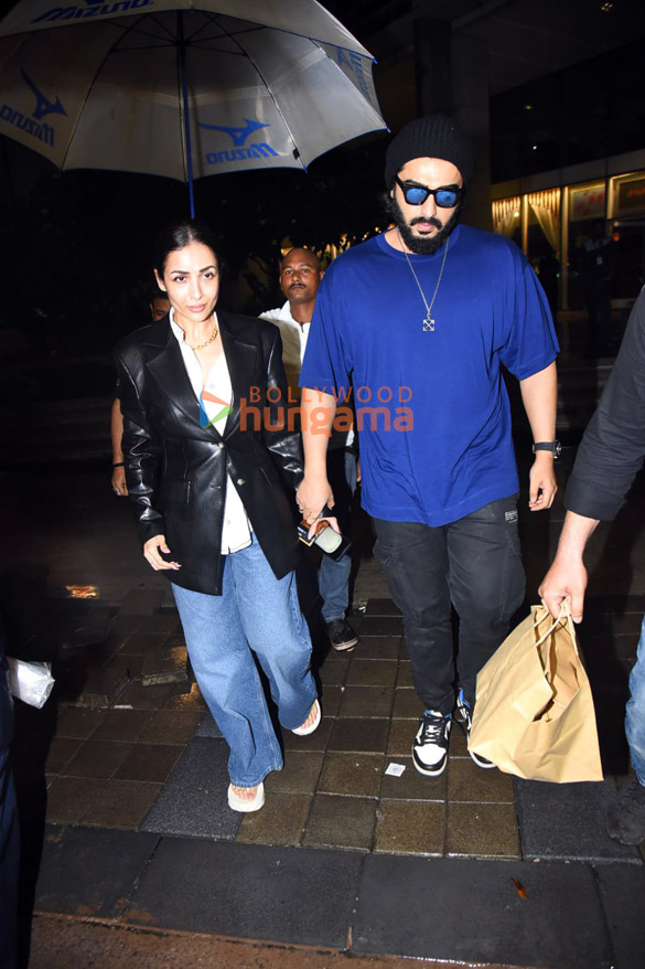photos arjun kapoor and malaika arora snapped at bkc 1 2