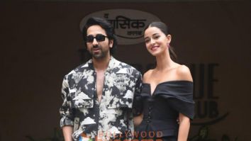 Photos: Ayushmann Khurrana and Ananya Panday snapped promoting Dream Girl 2