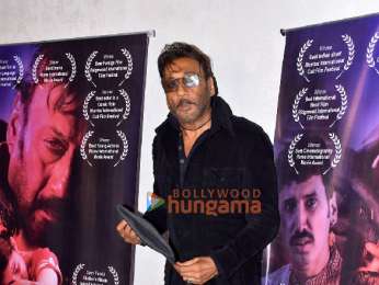 Photos: Jackie Shroff, Amrita Rao and others gets clicked at the special screening of his award winning short film Paath Photos: Jackie Shroff, Amrita Rao and others gets clicked at the special screening of his award winning short film Paath