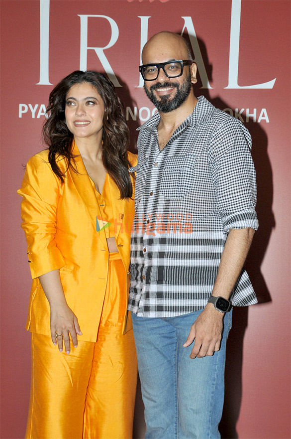 Photos: Kajol and Suparn Verma snapped at the promotions of the web show The Trial – Pyaar, Kannoon, Dhoka | Parties & Events – Bollywood Hungama