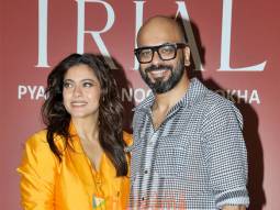 Photos: Kajol and Suparn Verma snapped at the promotions of the web show The Trial – Pyaar, Kaanoon, Dhoka