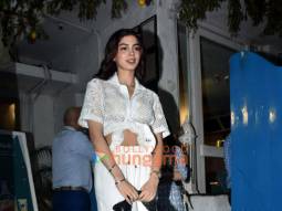 Photos: Khushi Kapoor, Anjani Dhawan, Tanisha Santoshi, Aaliyah Kashyap snapped at Olive Bandra