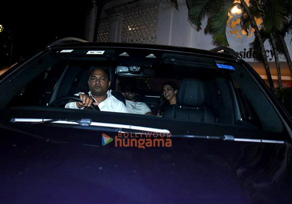 Photos: Ranveer Singh, Deepika Padukone, Ayan Mukerji and others snapped at Karan Johar’s house in Bandra