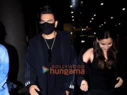 Photos: Ranveer Singh and Alia Bhatt snapped at the airport