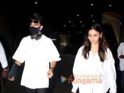 Photos: Ranveer Singh and Alia Bhatt snapped at the airport