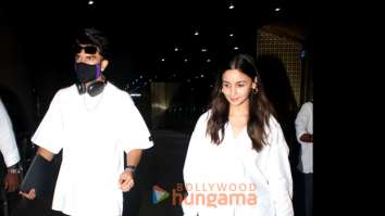 Photos: Ranveer Singh and Alia Bhatt snapped at the airport