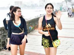 Photos: Sara Ali Khan snapped at Bandstand