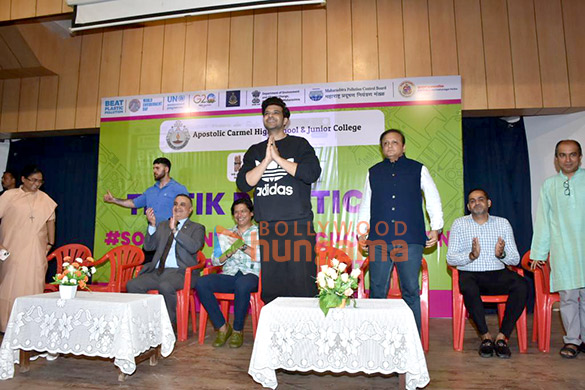 photos shaan and karan kundrra distribute stainless steel bottles books and stationery among kids after tree plantations at carmel convent girls school bandra 2