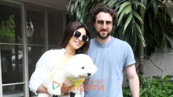 Photos: Shama Sikander snapped with husband outside Sequel, Bandra