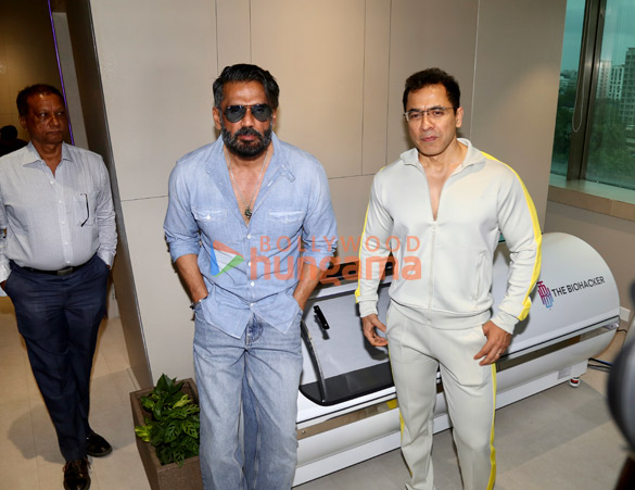 photos suniel shetty attends the launch of indias first biohacker facility 2