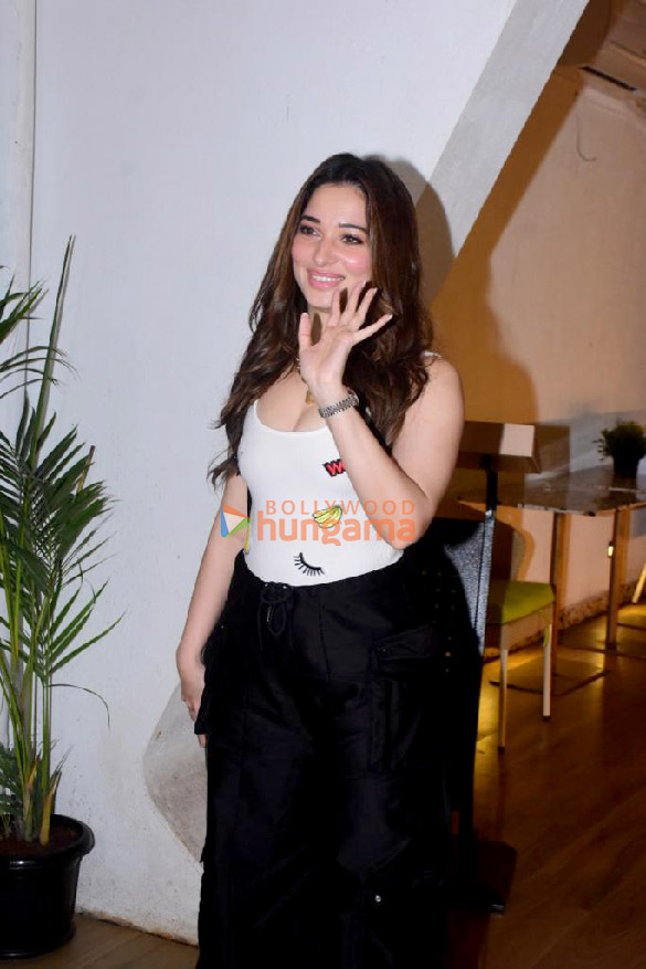 Photos: Tamannaah Bhatia spotted in Bandra | Parties & Events ...