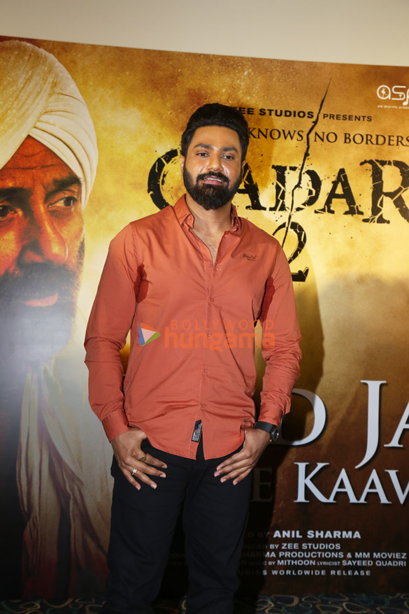 photos team of gadar 2 attend the song launch of their film udd jaa kaale kaava 6