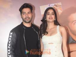 Photos: Varun Dhawan and Janhvi Kapoor snapped promoting their film Bawaal