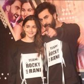 Ranbir Kapoor and Alia Bhatt twin in style at Rocky Aur Rani Kii Prem Kahaani screening; watch