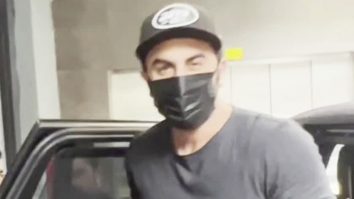 Ranbir Kapoor is all masked up as he gets clicked by paps