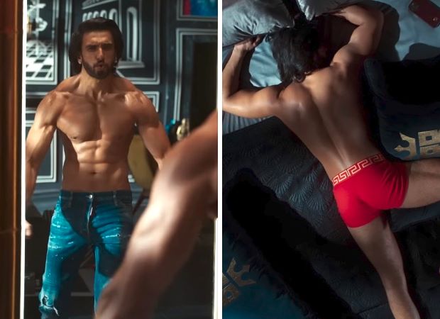 Ranveer Singh as 'Rocky Randhawa' goes shirtless flaunting his abs, strips down in new promo of Rocky Aur Rani Kii Prem Kahaani