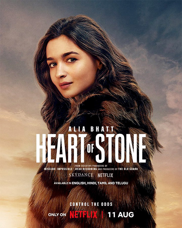 Alia Bhatt looks captivating on the poster of spy thriller Heart of Stone