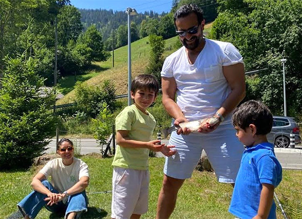 Unseen pictures of Saif Ali Khan and Kareena Kapoor Khan’s family getaway to Europe are stealing hearts on social media