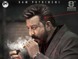 Sanjay Dutt unveils his first look from Ram Pothineni, Puri Jagannadh movie Double iSmart, see poster