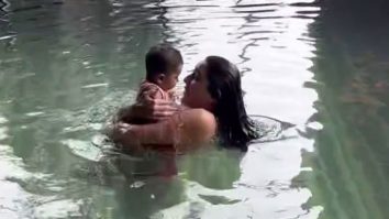Sara Ali Khan’s relaxing pool time with baby!