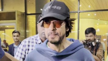 Shah Rukh Khan gets clicked at the airport post reports of minor accident