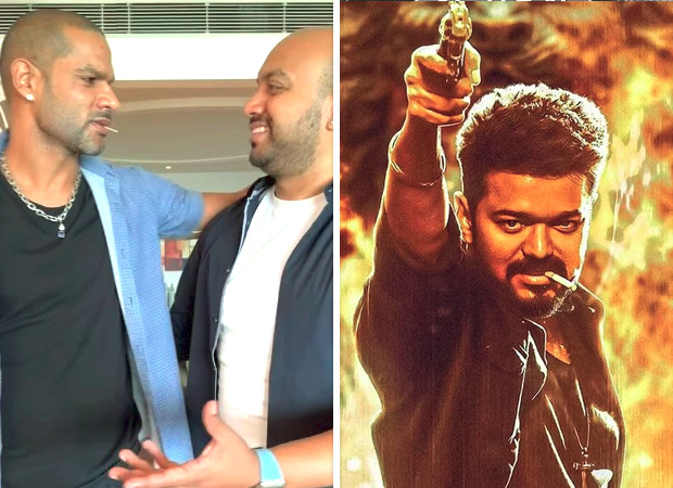 Shikhar Dhawan grooves to 'Naa Ready' from Thalapathy Vijay starrer Leo; watch