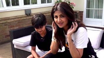 Shilpa Shetty spends her Sunday baking cookies with son
