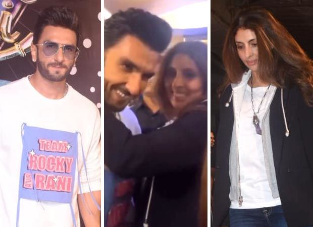 Shweta Bachchan gifts Ranveer Singh a necklace after seeing his performance in Rocky Aur Rani Kii Prem Kahaani