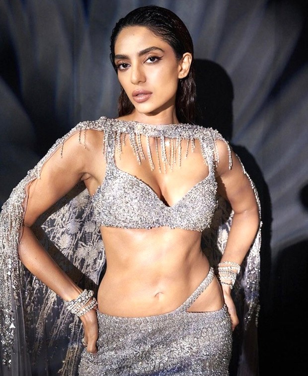 Sobhita Dhulipala turns showstopper for designers Rohit Gandhi and Rahul Khanna redefining opulence in a sheer silver lehenga