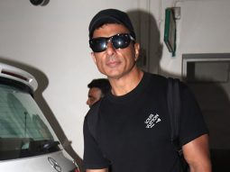 Sonu Sood poses for a selfie with fans at the airport